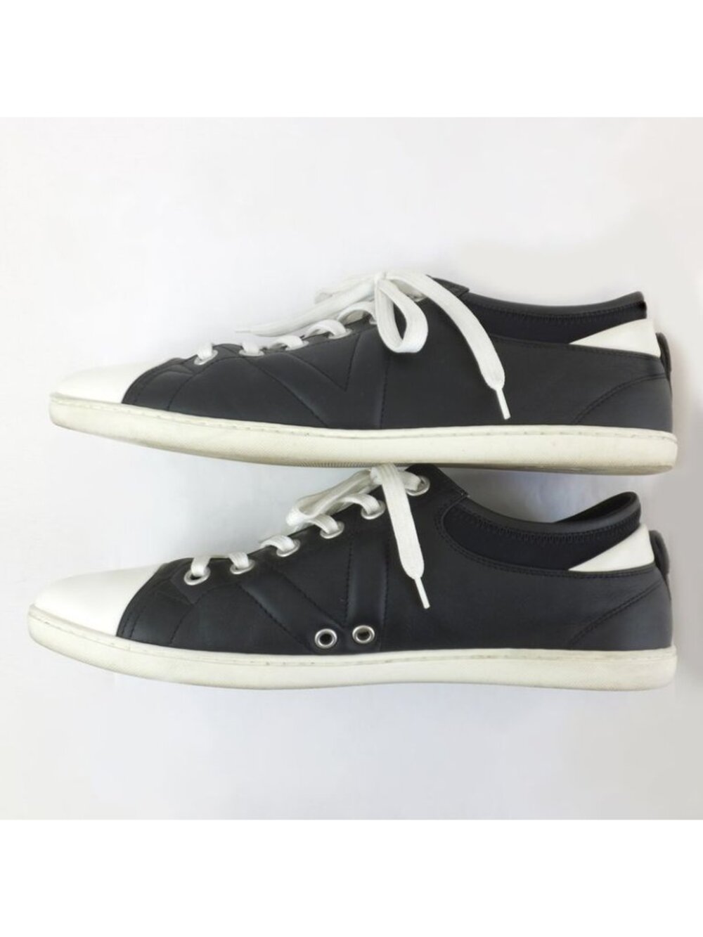 Louis Vuitton Low Cut Sneakers Black Size 7.5 - Picture 7 of 10